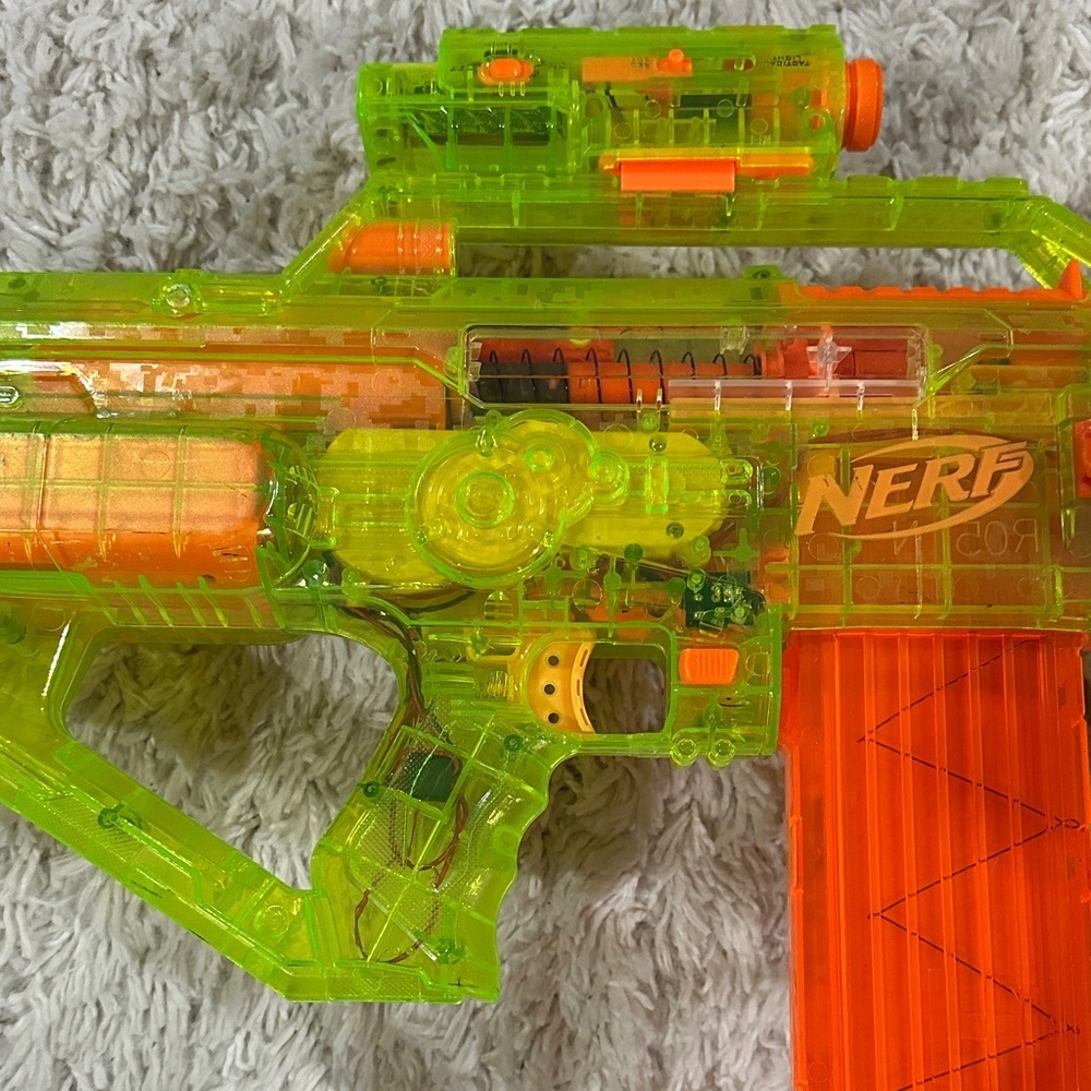 COLLECTABLE Nerf N-Strike Stampede ECS, Sonic Series Tactical Blaster - Picture 7 of 11